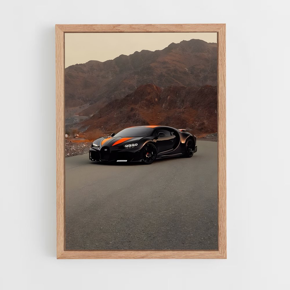 Poster Chiron super – affiche Bugatti (vue 4)